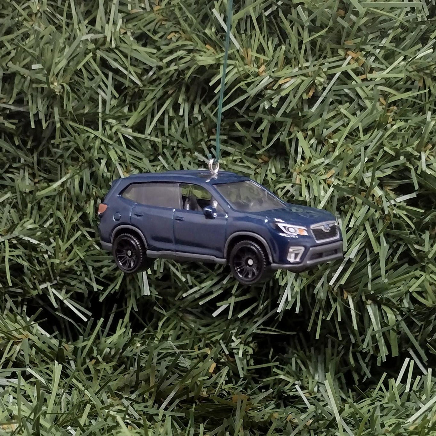 Subaru Forester Ornament Christmas Gift idea 2019 2020 2021 Unique Car Xmas Tree Decoration Blue