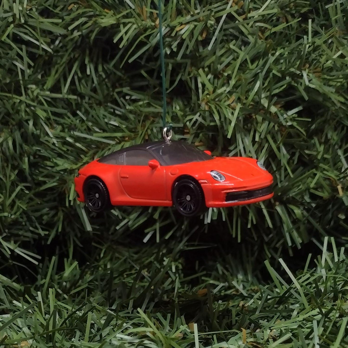 Porsche 911 Targa Ornament Christmas Decoration Unique Gift Idea Red