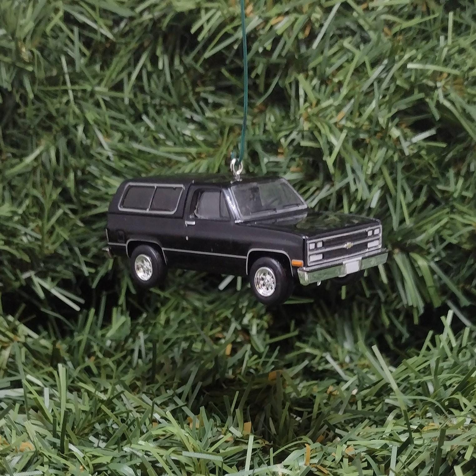 Chevy Blazer Ornament Christmas Gift Chevrolet Unique Xmas Tree Decoration 1989 1990 1991