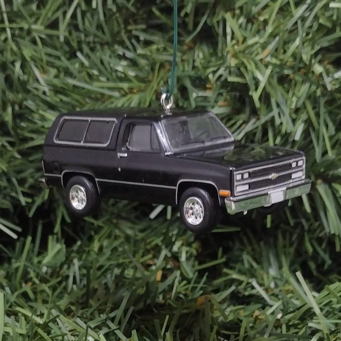 Chevy Blazer Ornament Christmas Gift Chevrolet Unique Xmas Tree Decoration 1989 1990 1991