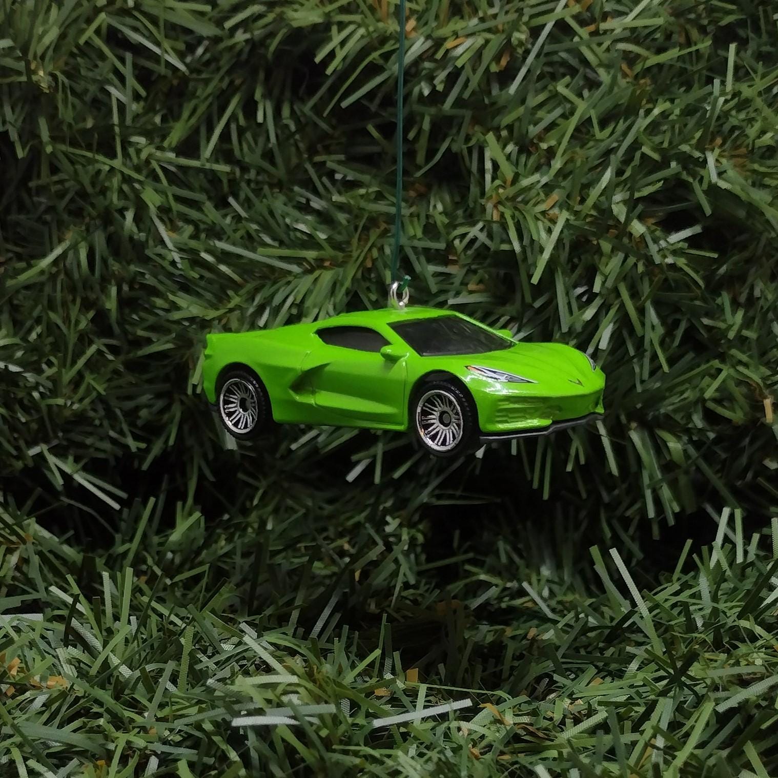 Chevy Corvette Ornament 2020 C8 Christmas Decoration Unique Gift Idea Chevrolet