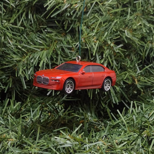BMW 2024 7 Series Ornament Christmas Gift Unique Car Xmas Decoration 2022 2023