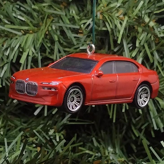 BMW 2024 7 Series Ornament Christmas Gift Unique Car Xmas Decoration 2022 2023