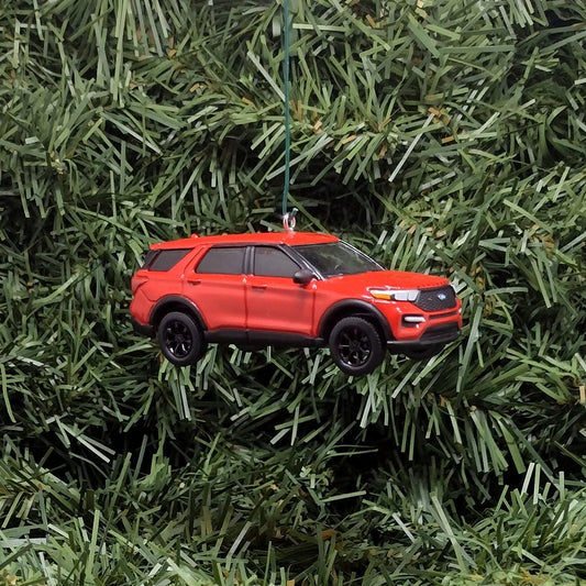 FORD EXPLORER Ornament Christmas Decoration Unique Gift 2023 SUV Rapid Red