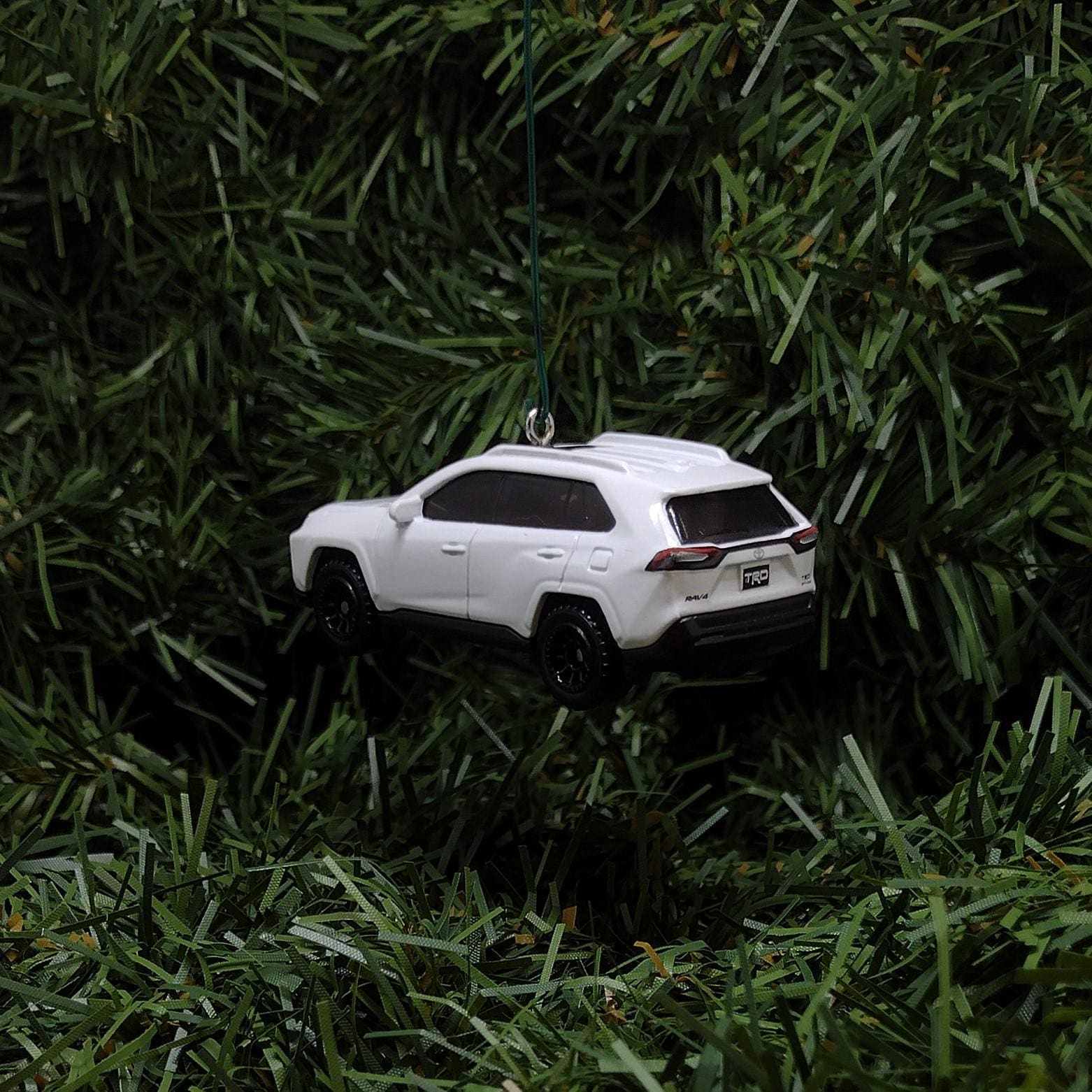 TOYOTA RAV4 Ornament Christmas Tree Decoration Rav 4 2023 TRD SUV Unique Gift Idea 2022 2024