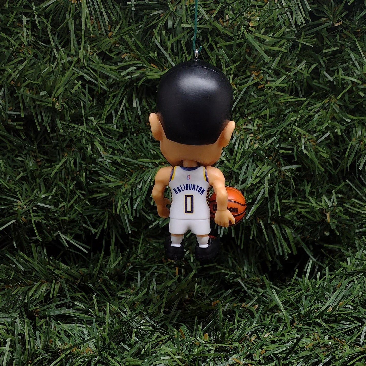 INDIANA PACERS Ornament Tyreese Haliburton Christmas Decoration NBA basketball figure 3 inch