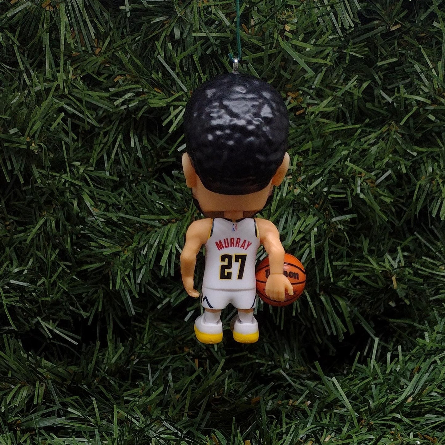 DENVER NUGGETS Ornament Jamal Murray Christmas Decoration NBA Basketball Figure Unique Gift Idea 3 inch