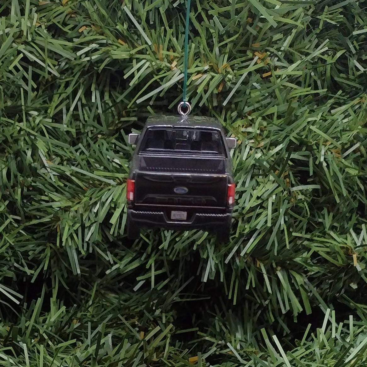 Ford F-150 Ornament 2015-2020 Christmas Gift Idea F150 Truck FX4 Lariat Unique Xmas Decoration Great Detail Gray Grey