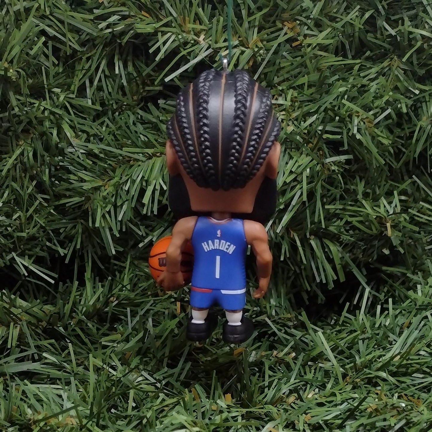 James Harden Los Angeles Clippers Ornament Christmas Decoration Gift NBA Basketball Figure 3 inch
