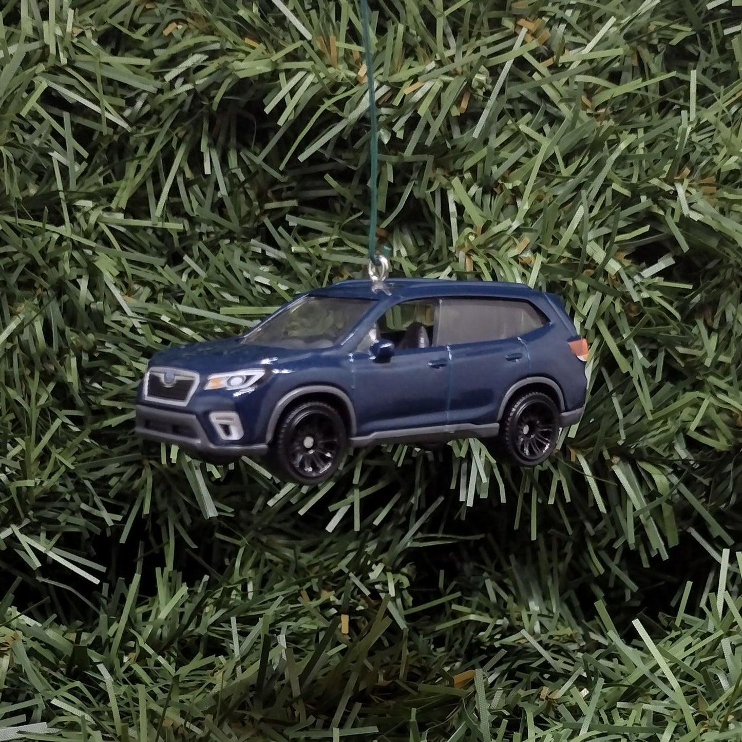 Subaru Forester Ornament Christmas Gift idea 2019 2020 2021 Unique Car Xmas Tree Decoration Blue
