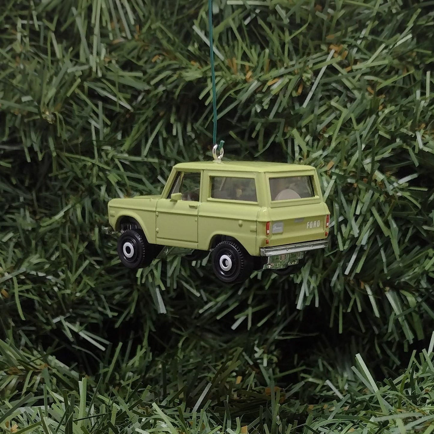 Ford Bronco Ornament 1970 Christmas Decoration Gift Idea Unique Xmas Present 2.5 inch