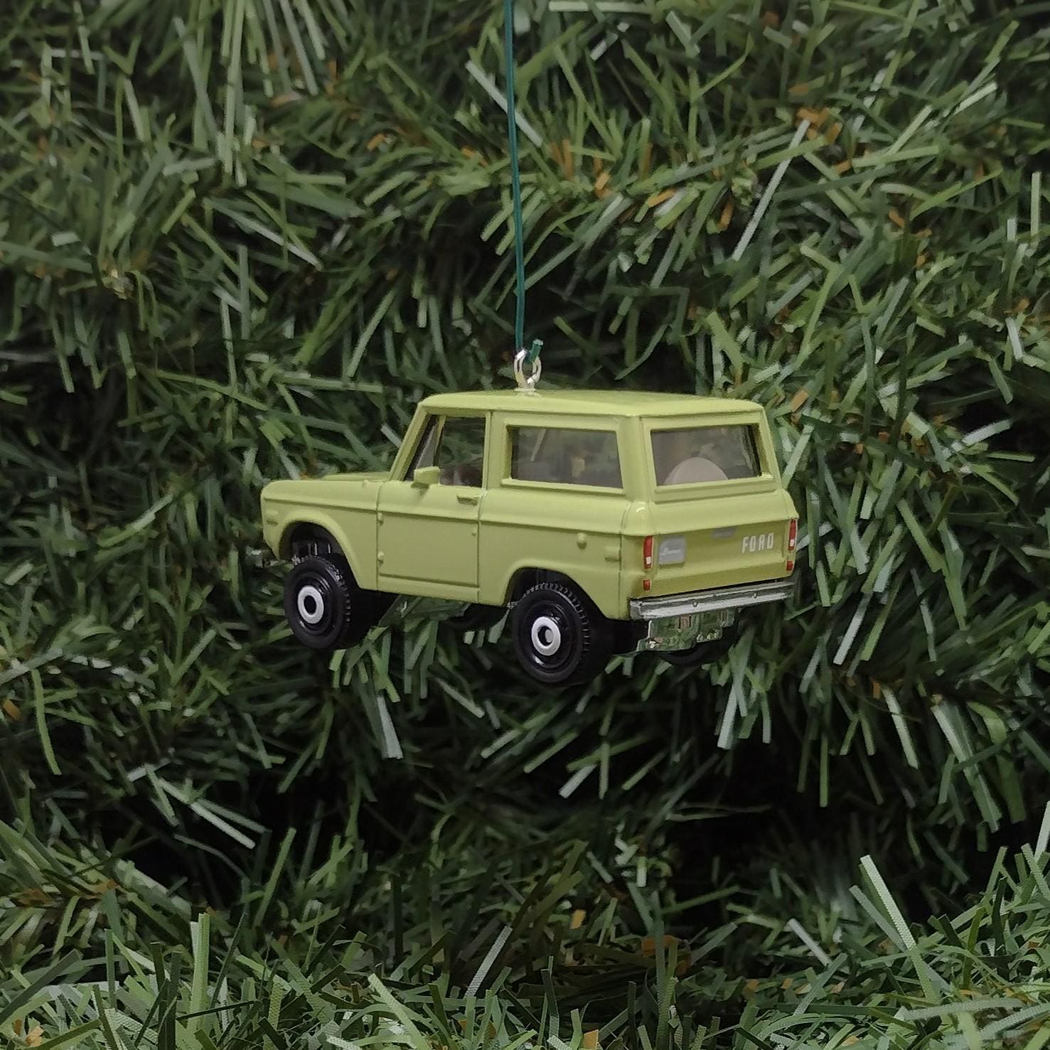 Ford Bronco Ornament 1970 Christmas Decoration Gift Idea Unique Xmas Present 2.5 inch