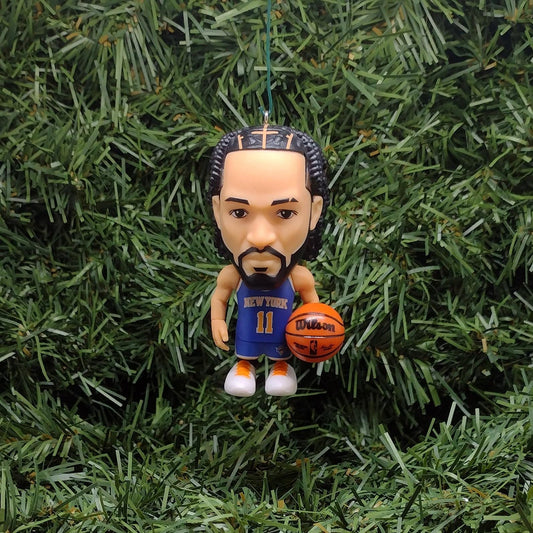Jalen Brunson New York Knicks Ornament Christmas Decoration Gift NBA Basketball Figure 3 Inch