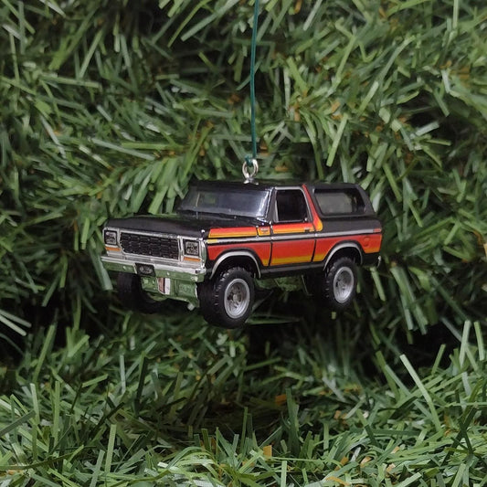 FORD 1978 BRONCO Christmas Ornament Unique Gift Idea 4X4 SUV Xmas Decoration 2.5 inch