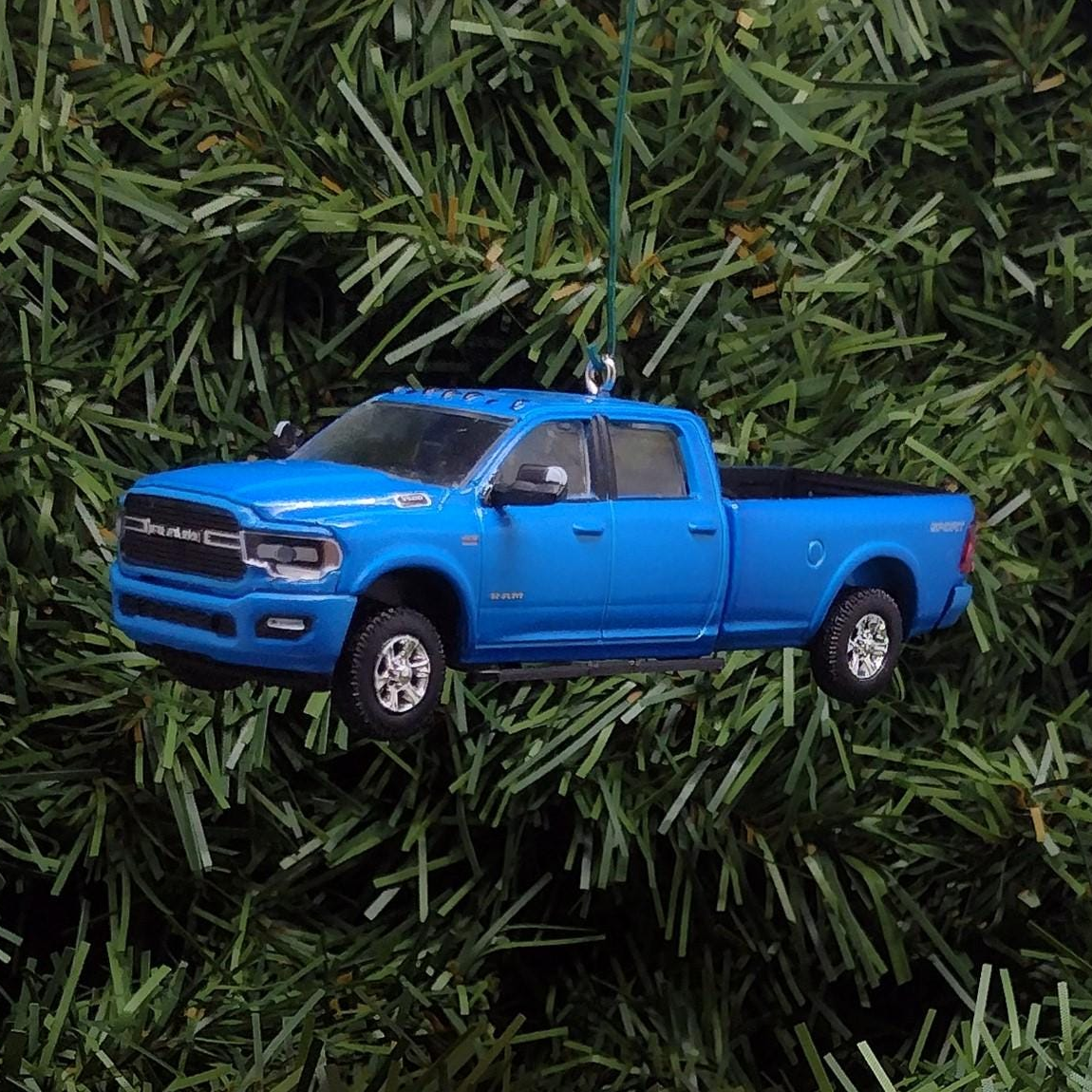 Dodge Ram Ornament 3500 Big Horn Christmas Gift Idea Unique Xmas Decoration Great Detail 2019-2024