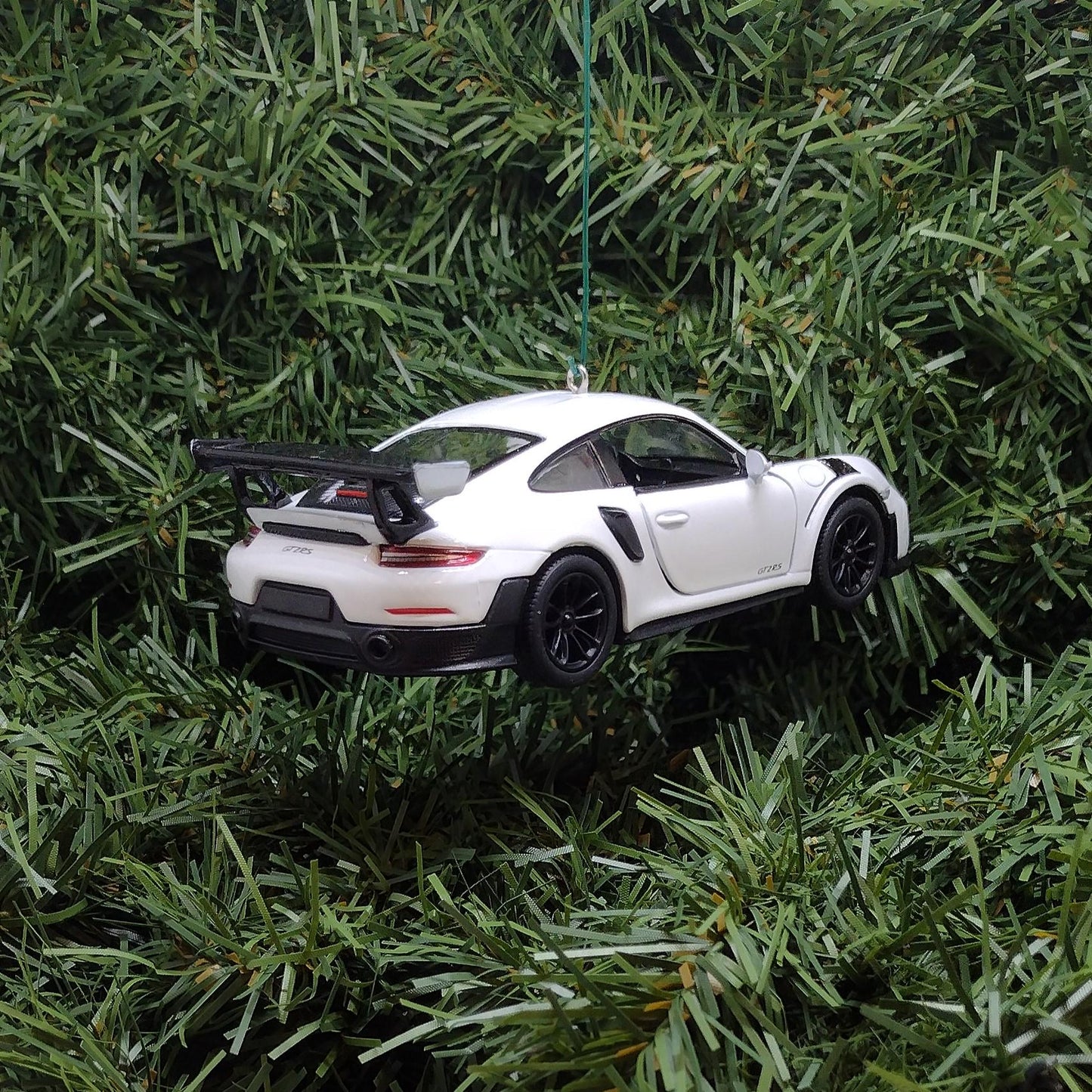 PORSCHE 911 GT2RS Ornament Christmas Tree Decoration Unique Gift Idea gt2 rs White
