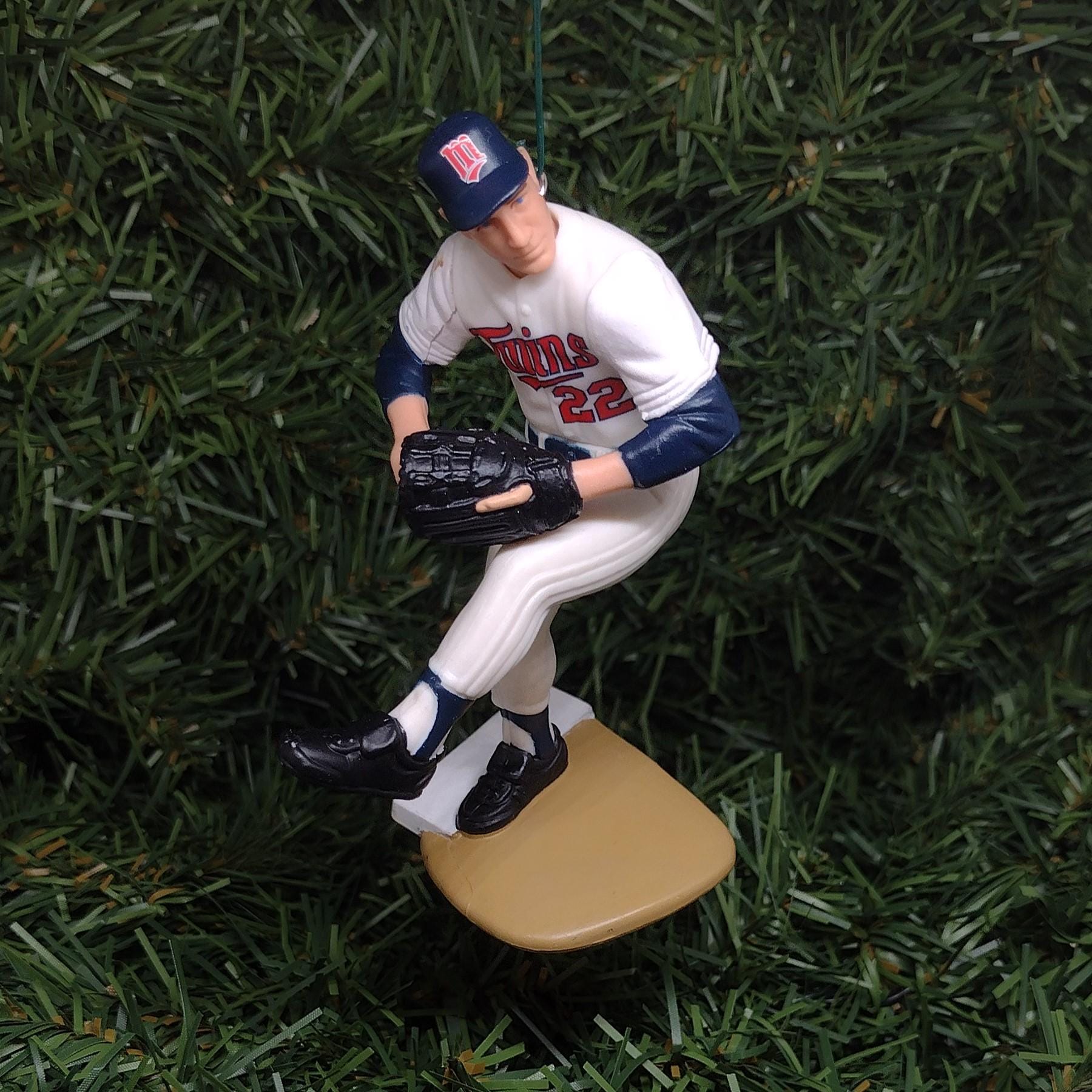 MINNESOTA TWINS Ornament Rod Carew/Kirby Puckett/Harmon Killebrew/Chuck Knoblauch Christmas tree decoration MLB unique gift idea