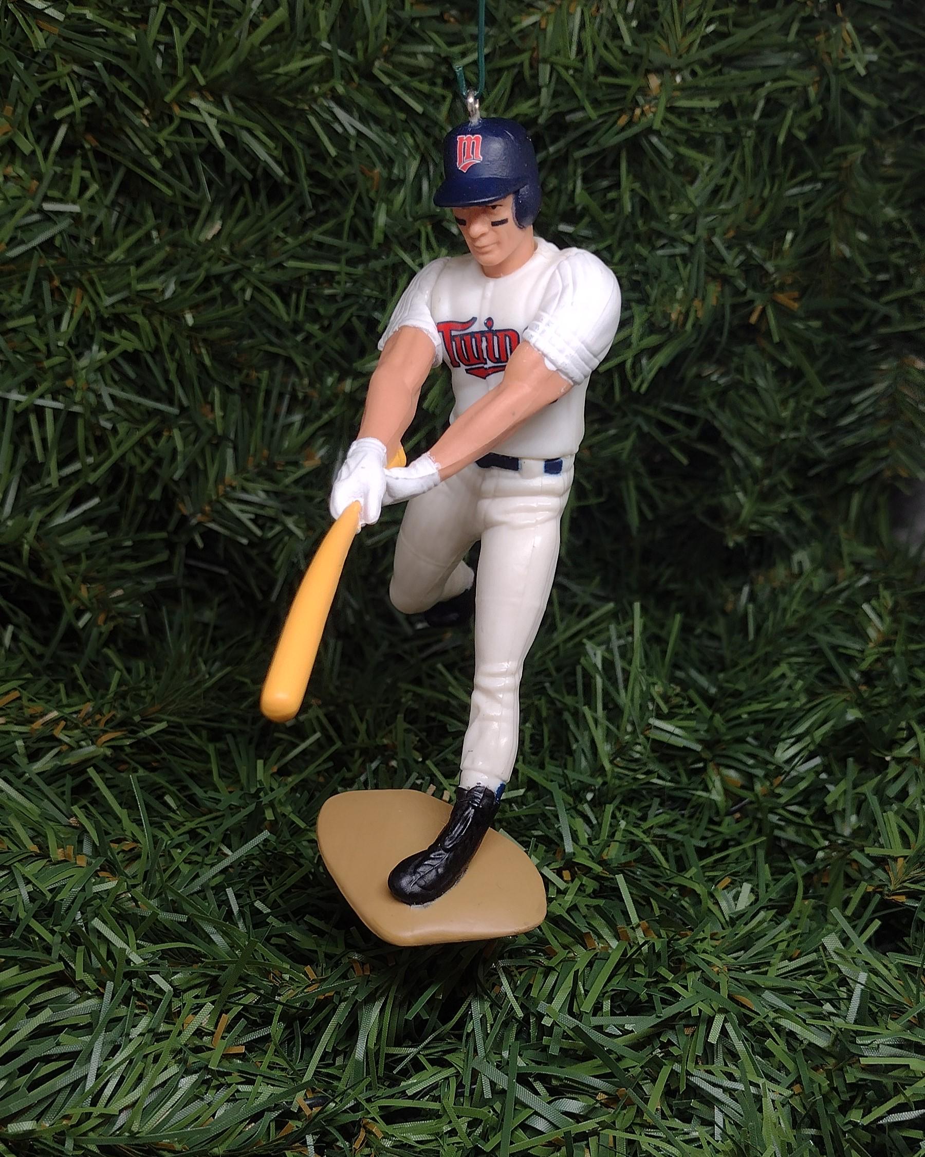 MINNESOTA TWINS Ornament Rod Carew/Kirby Puckett/Harmon Killebrew/Chuck Knoblauch Christmas tree decoration MLB unique gift idea