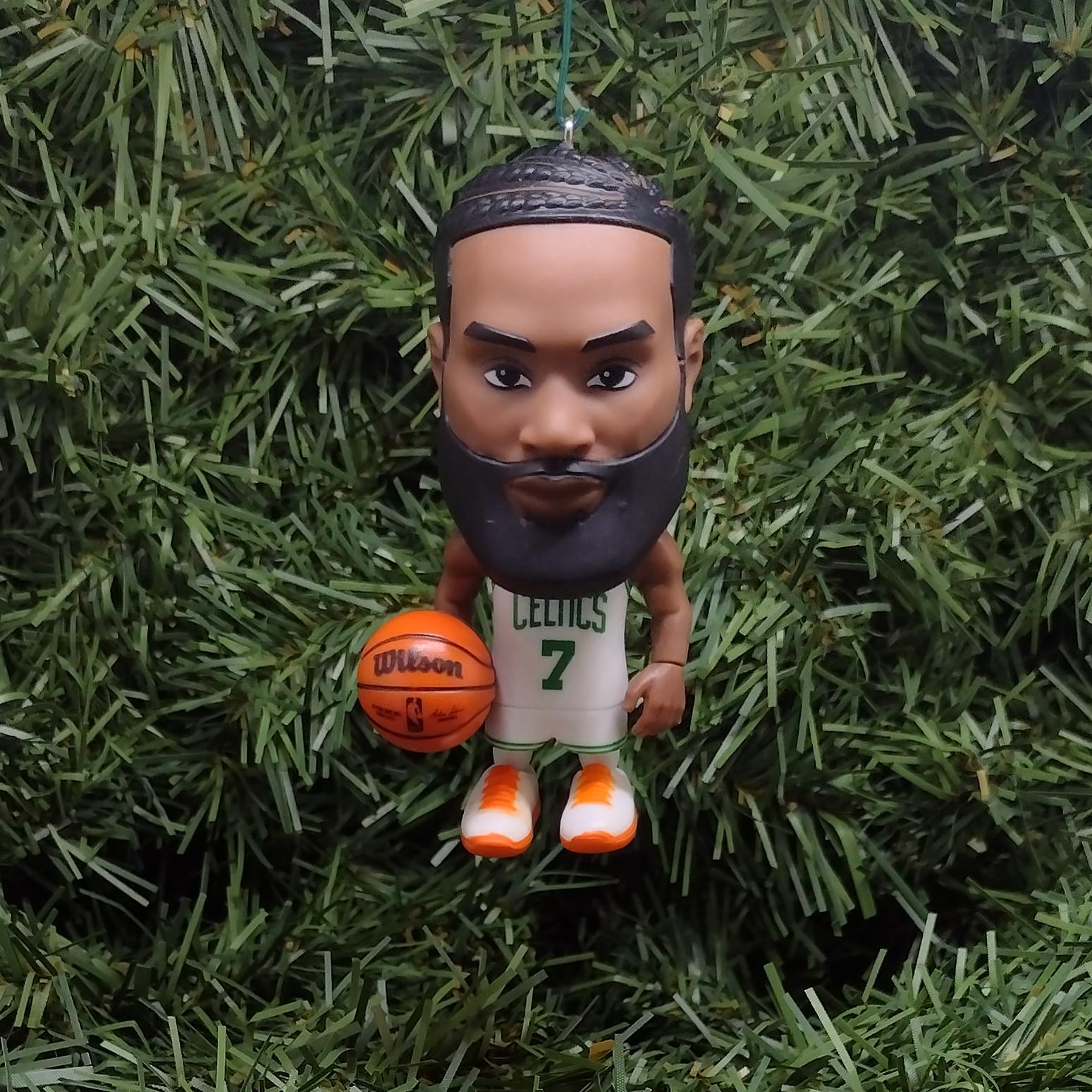 BOSTON CELTICS Ornament Jaylen Brown Christmas Decoration NBA basketball figure 3 inch