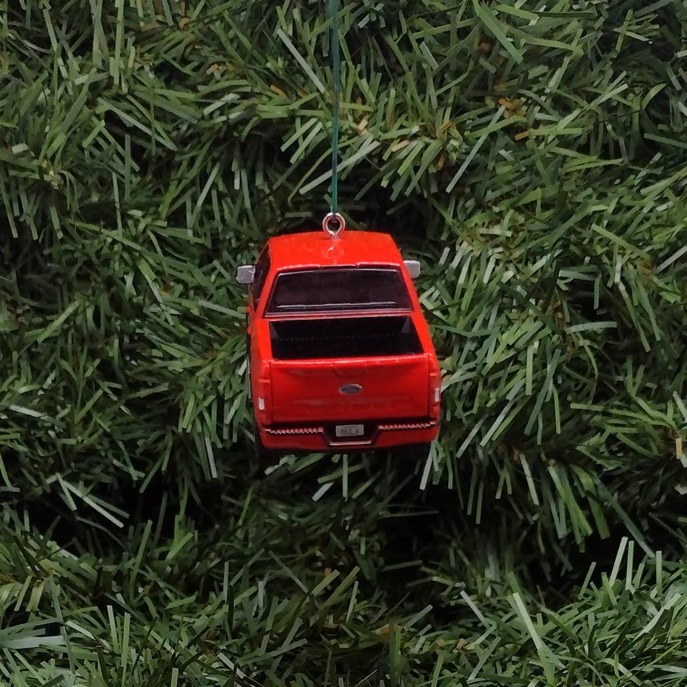 Ford F-150 Ornament 2015-2020 Christmas Gift Idea F150 Truck Lariat Unique Xmas Decoration Great Detail Race Red