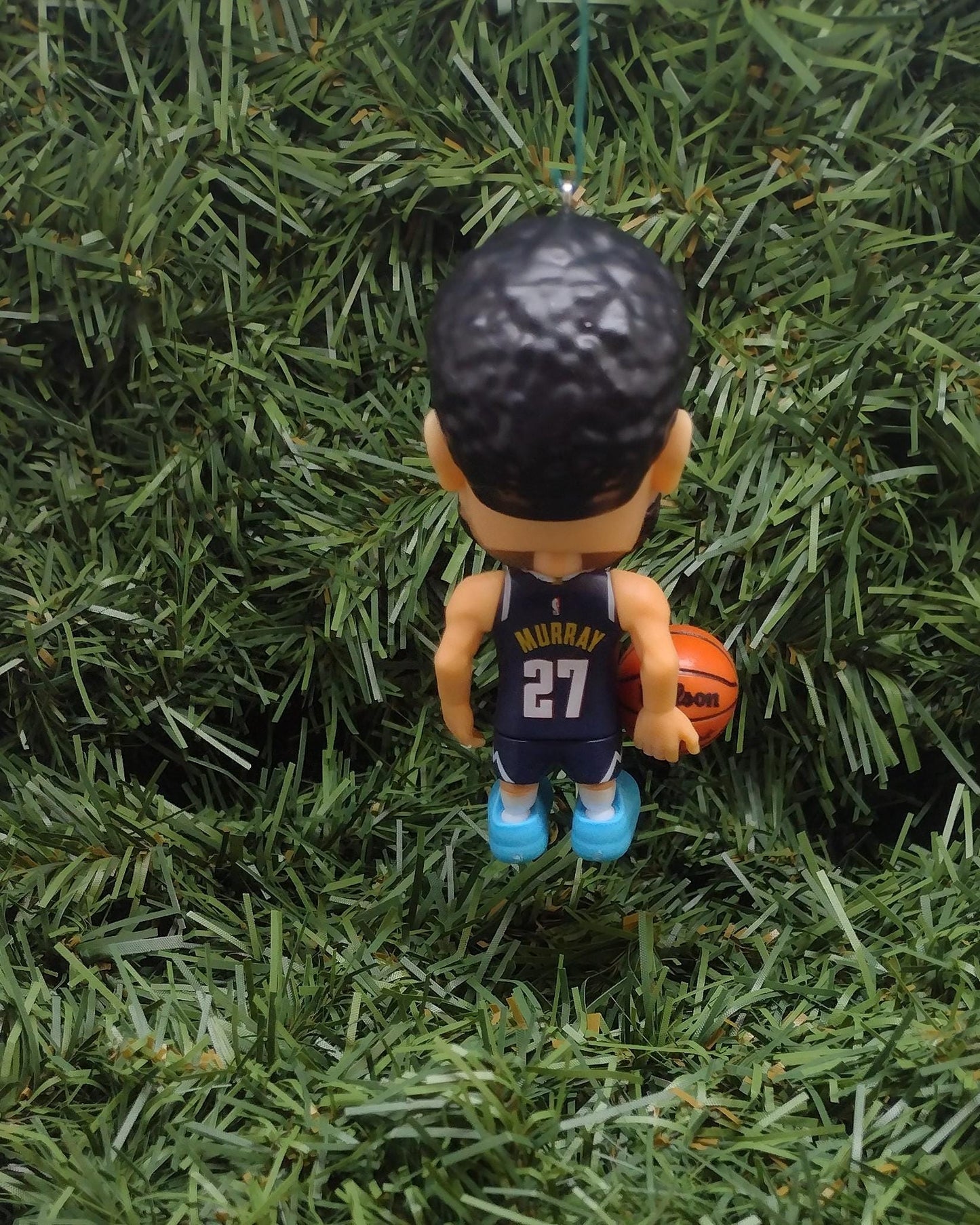 DENVER NUGGETS Ornament Jamal Murray Christmas Decoration NBA Basketball Figure Unique Gift Idea 3 inch