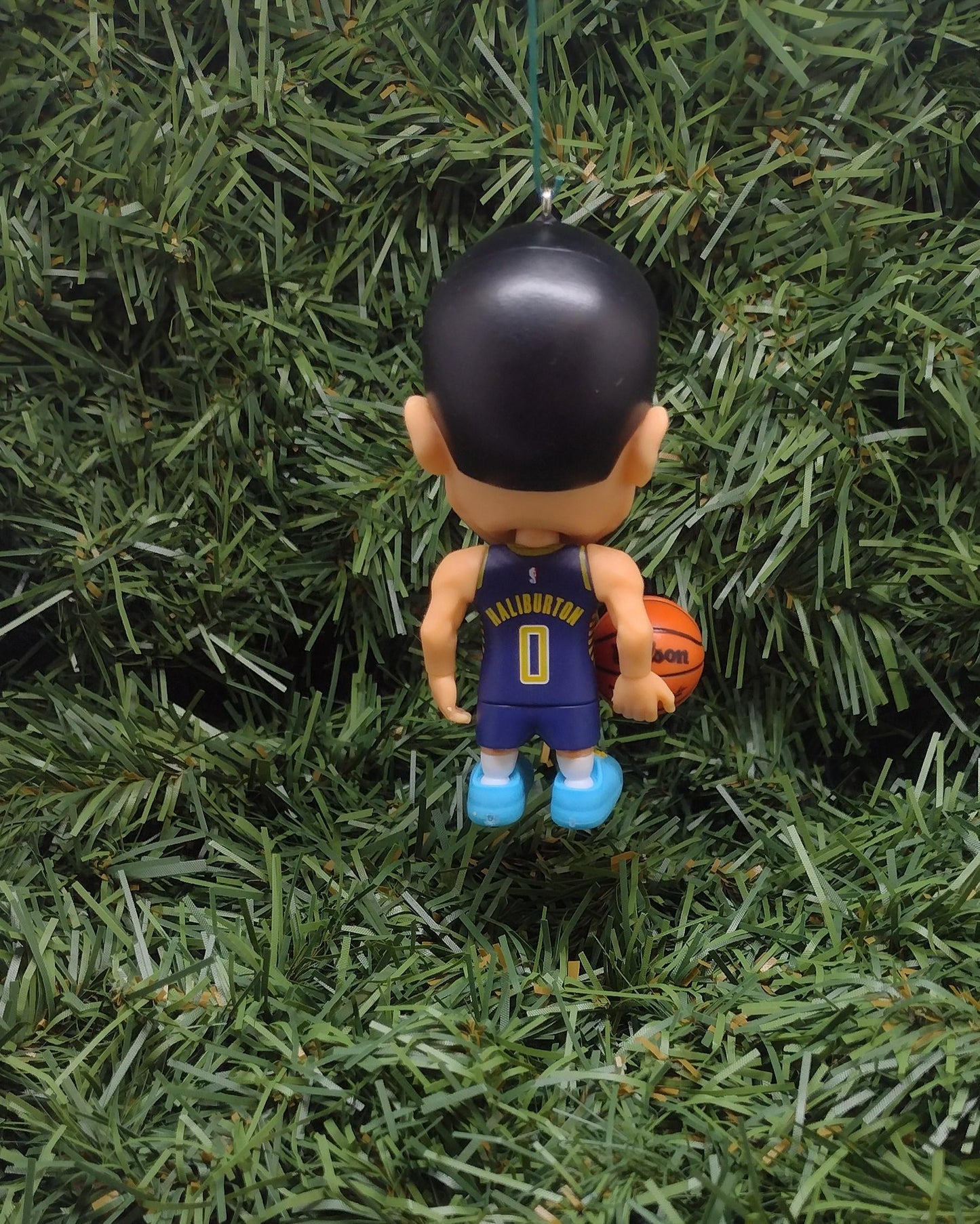 INDIANA PACERS Ornament Tyreese Haliburton Christmas Decoration NBA basketball figure 3 inch