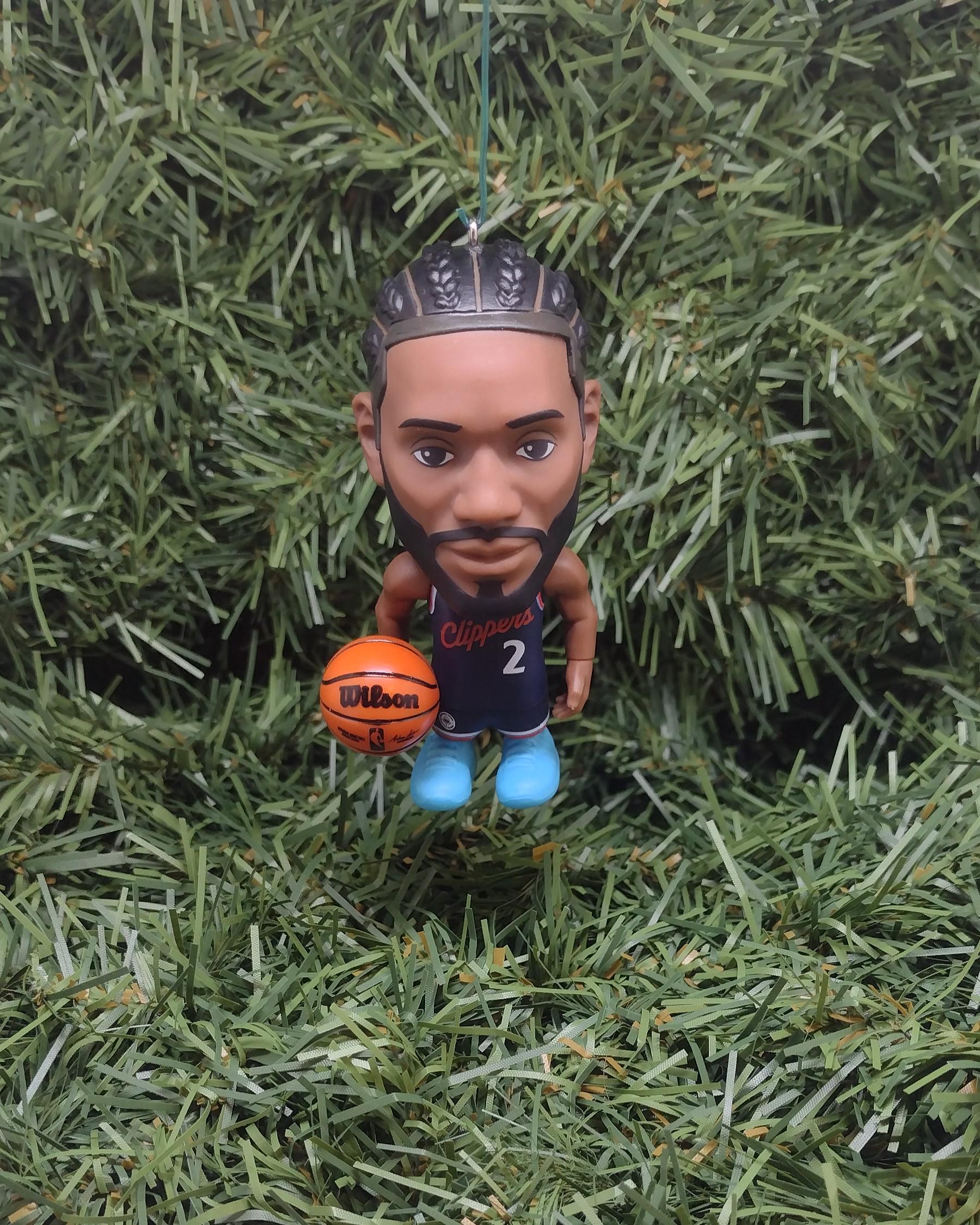 James Harden Los Angeles Clippers Ornament Christmas Decoration Gift NBA Basketball Figure 3 inch