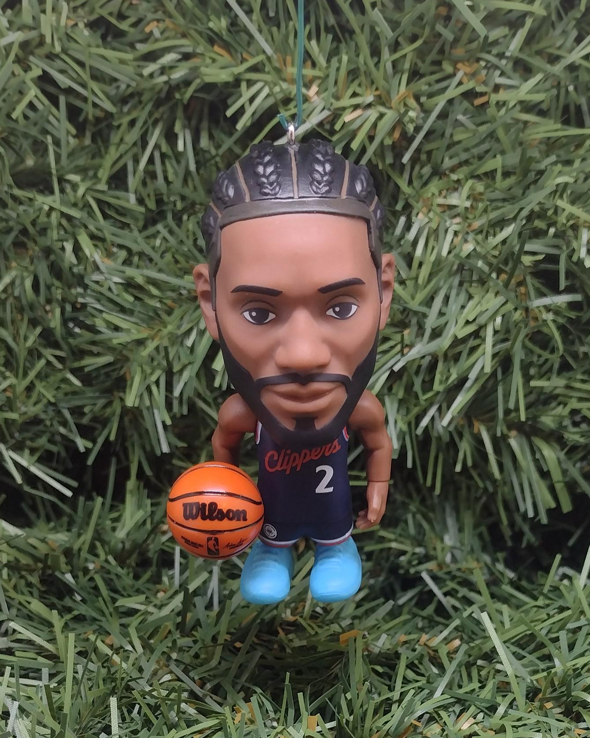 James Harden Kawhi Leonard Los Angeles Clippers Ornament Christmas Decoration Gift NBA Basketball Figure 3 inch