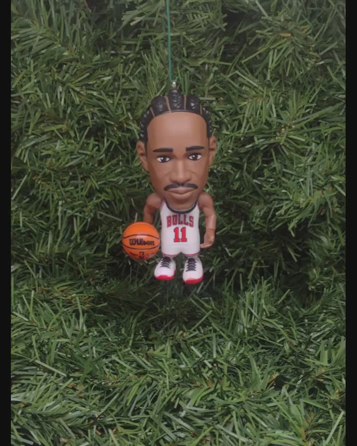 CHICAGO BULLS Ornament DeMar DeRozan Christmas Tree Decoration NBA basketball figure 3 inch