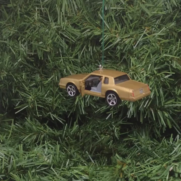 Chevy 1988 MONTE CARLO LS Ornament Christmas Tree Decoration Chevrolet Unique Xmas Gift Idea Nice Detail Doors Open