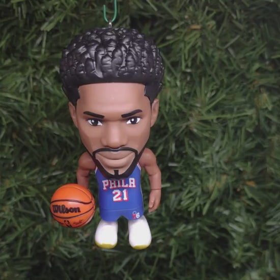 Joel Embiid PHILADELPHIA 76ERS Ornament Christmas Tree Decoration NBA basketball 3 inch Seventy Sixers