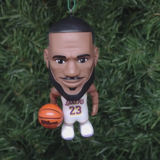 Lebron James LOS ANGELES LAKERS Ornament Christmas Tree Decoration unique gift idea nba basketball figure 3 inch