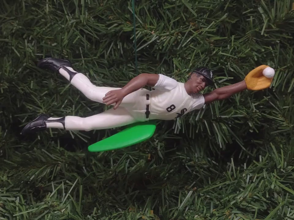 Bo Jackson CHICAGO WHITE SOX Ornament Christmas Tree Decoration Xmas Gift Baseball Figure