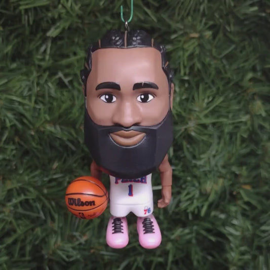 James Harden PHILADELPHIA 76ERS Ornament Christmas Tree Decoration NBA basketball 3 inch Seventy Sixers