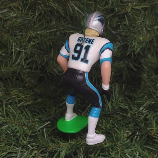 CAROLINA PANTHERS Christmas ornaments Kevin Greene/Kerry Collins/Lamar Lathon/Frank Reich unique gift idea Xmas tree decoration