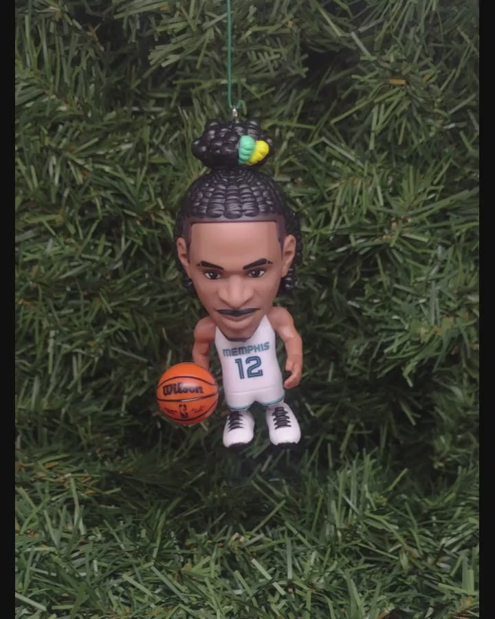 Ja Morant MEMPHIS GRIZZLIES Ornament Christmas Tree Decoration NBA basketball 3 inch