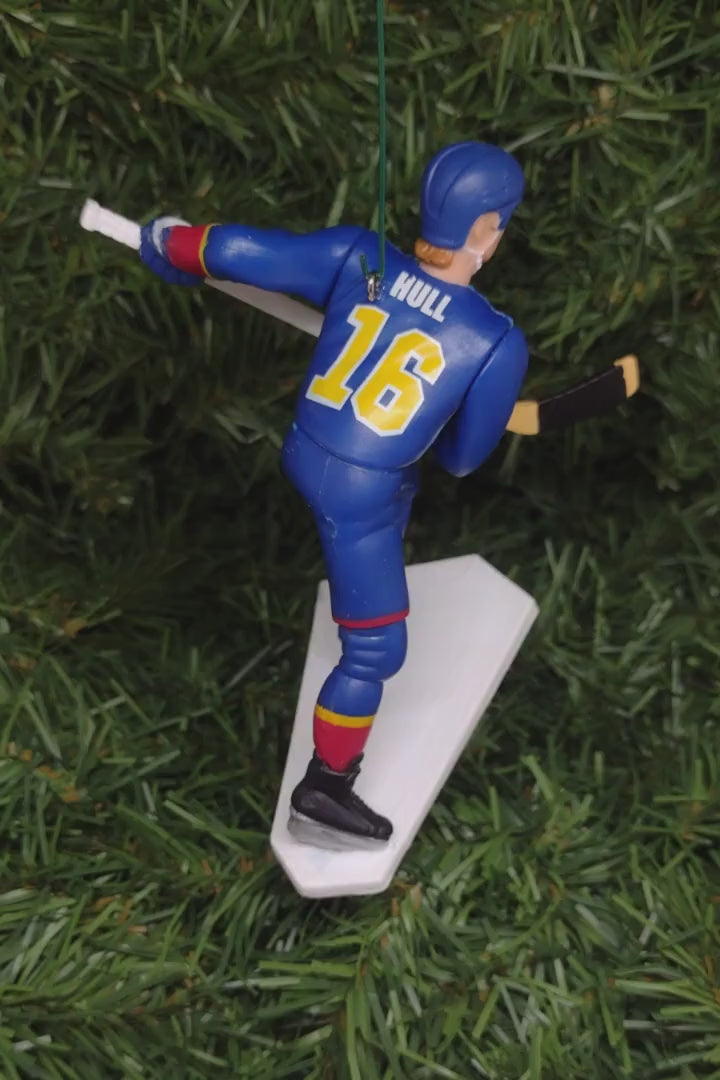 SAINT LOUIS BLUES Christmas Ornaments Brett Hull/Al MacInnis/Grant Fuhr/Brendan Shanahan/Chris Pronger Nhl Unique Gift Idea