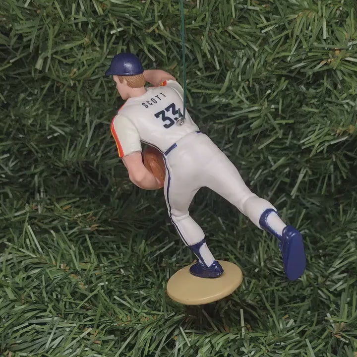 HOUSTON ASTROS Ornaments Jeff Bagwell Craig Biggio Mike Scott MLB Baseball Christmas Gift