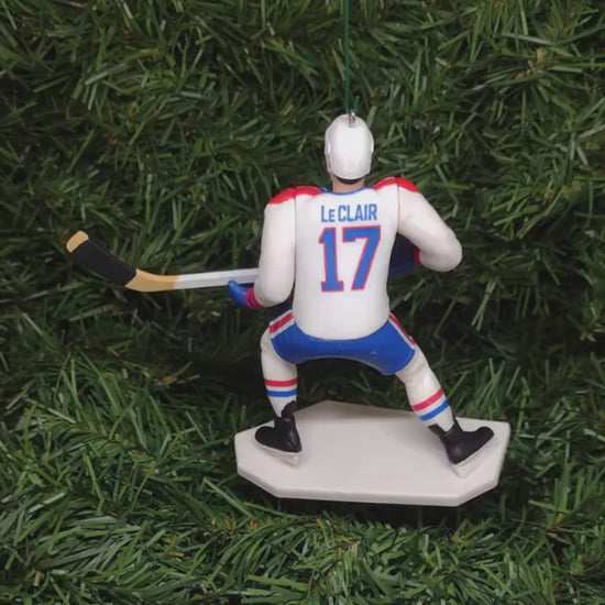 MONTREAL CANADIANS Christmas Ornaments Patrick Roy/Jon LeClair/Mark Recchi/Jon Beliveau/Saku Koivu/ Unique Gift Idea