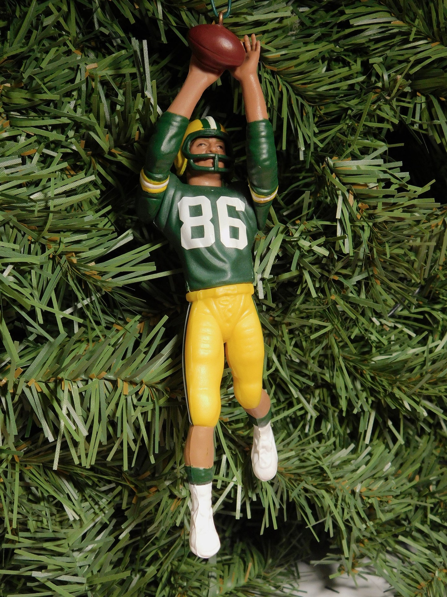 Antonio Freeman Green Bay PACKERS Christmas tree Ornament xmas NFL football figure unique gift