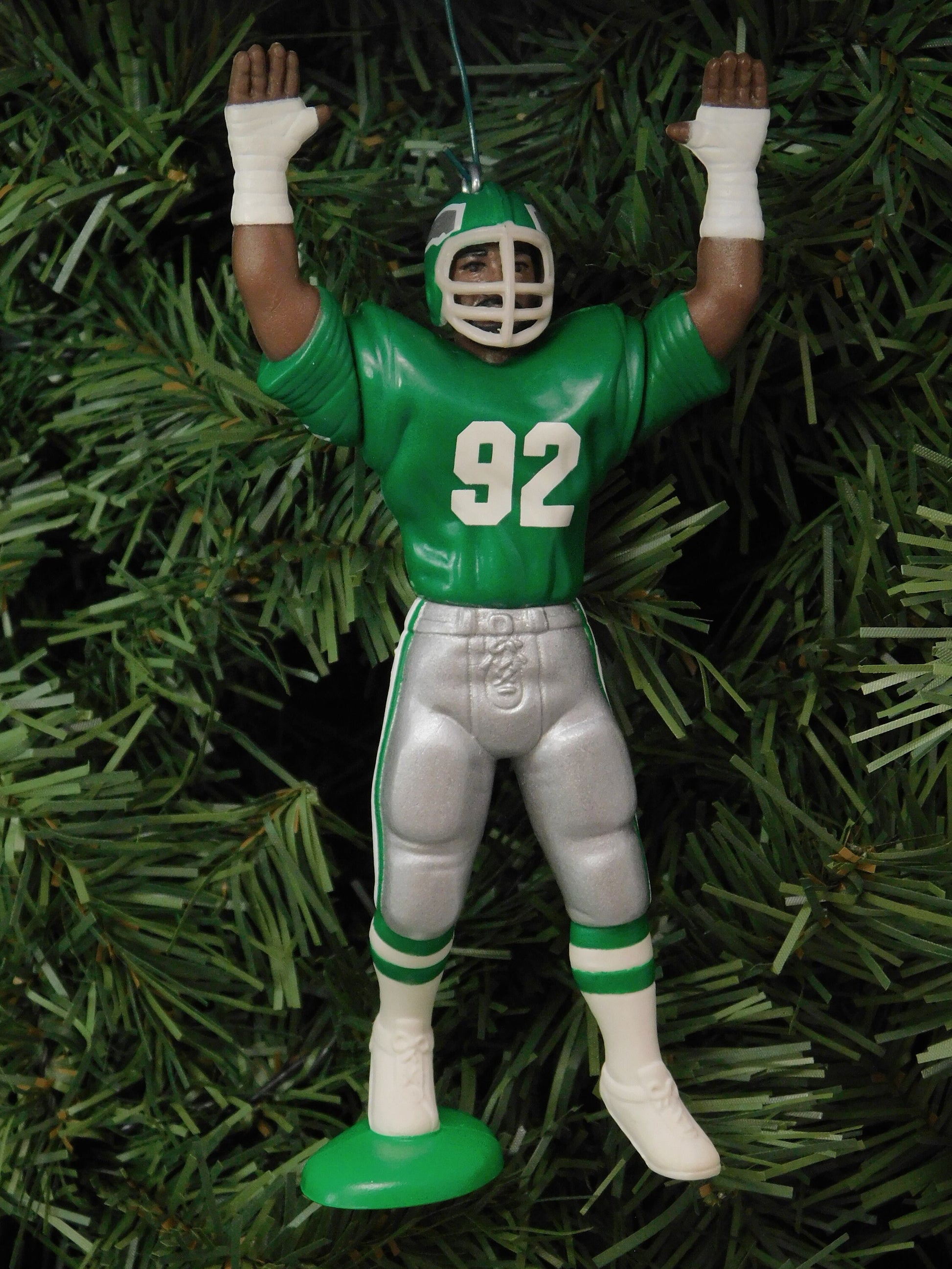 Reggie White PHILADELPHIA EAGLES Christmas tree ornament xmas NFL football unique gift idea