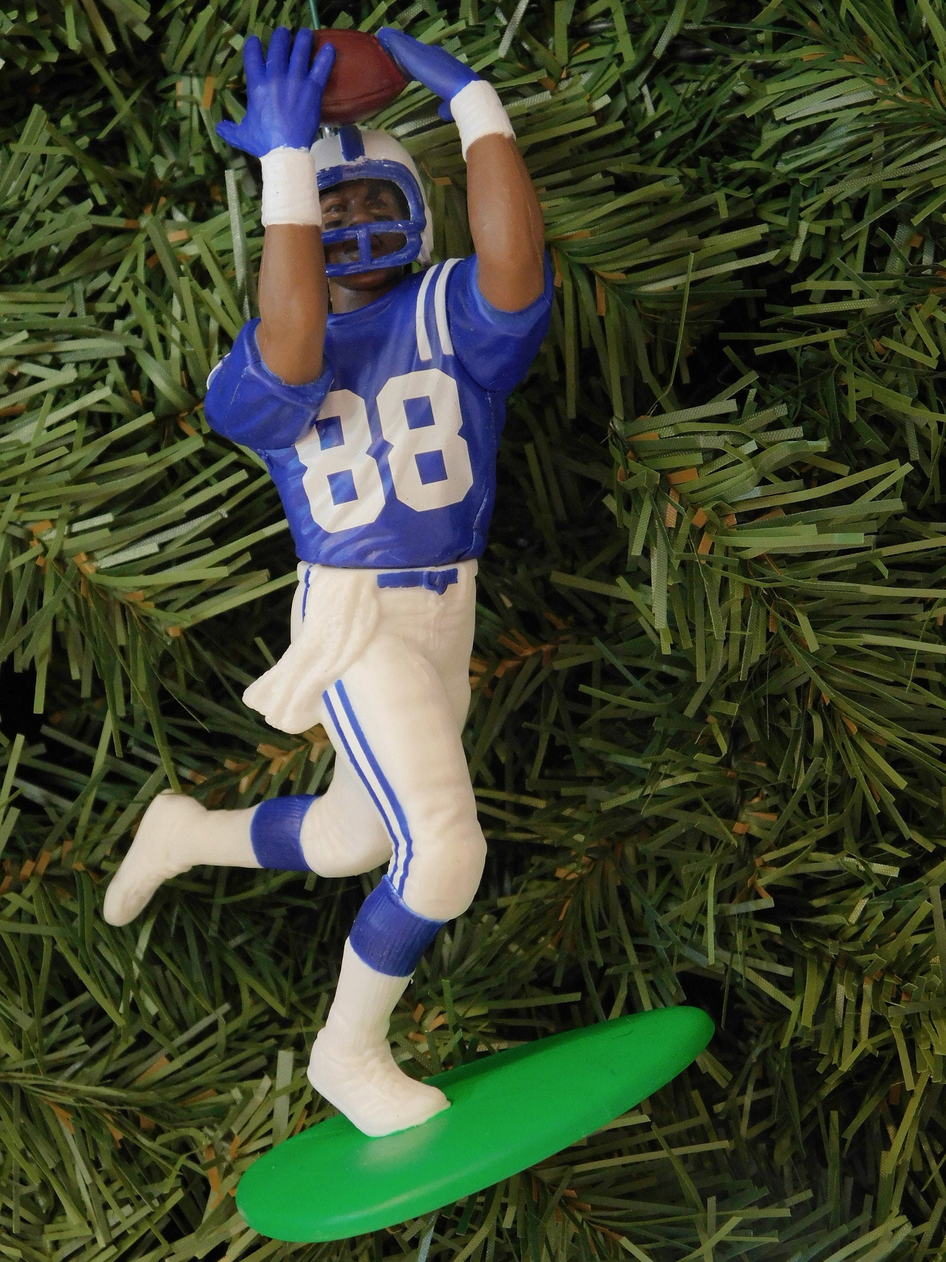Marvin Harrison INDIANAPOLIS COLTS Christmas tree ornament xmas NFL football figure unique gift idea