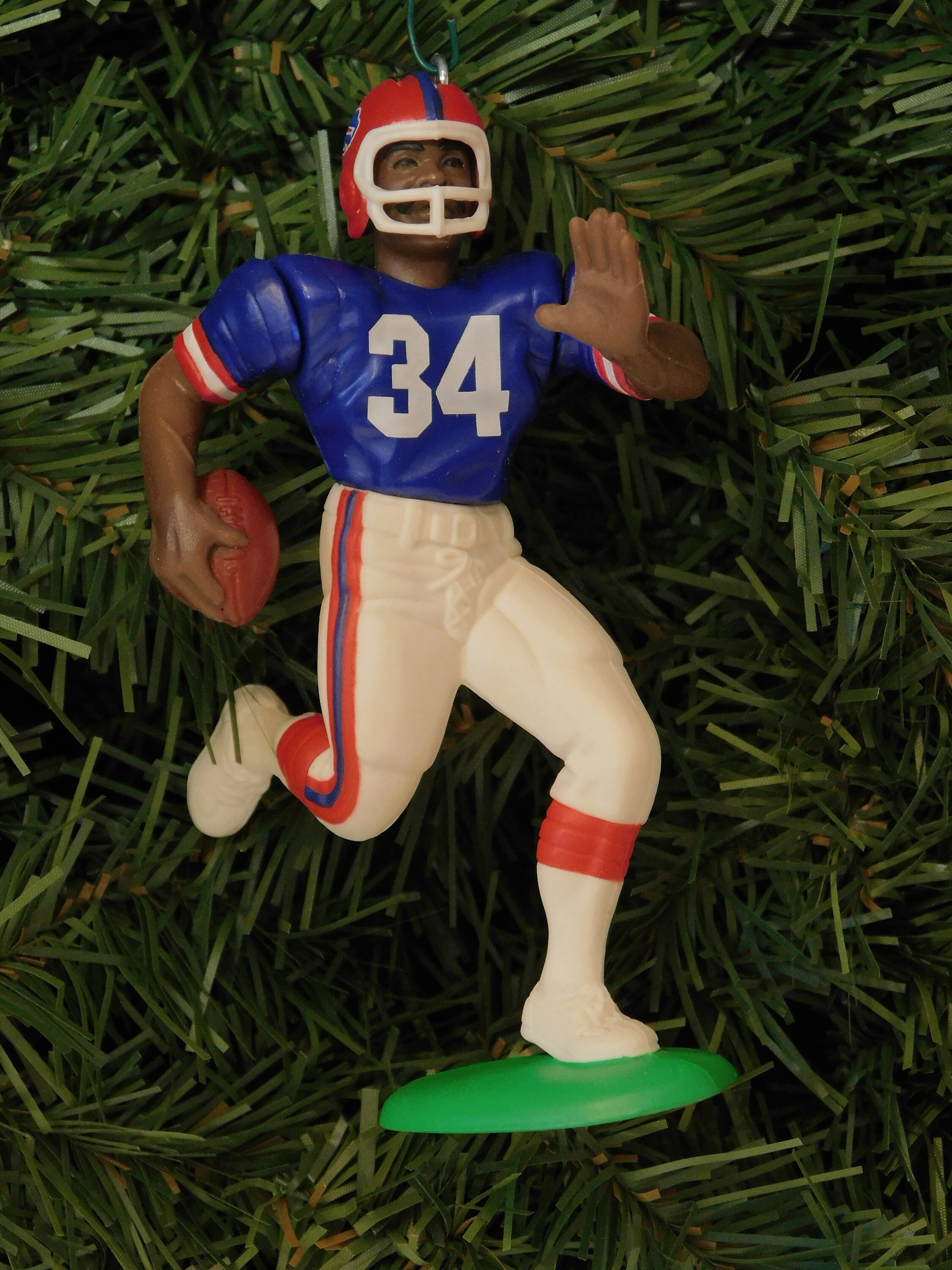 Thurman Thomas BUFFALO BILLS Ornament Christmas Tree Decoration NFL football unique gift idea