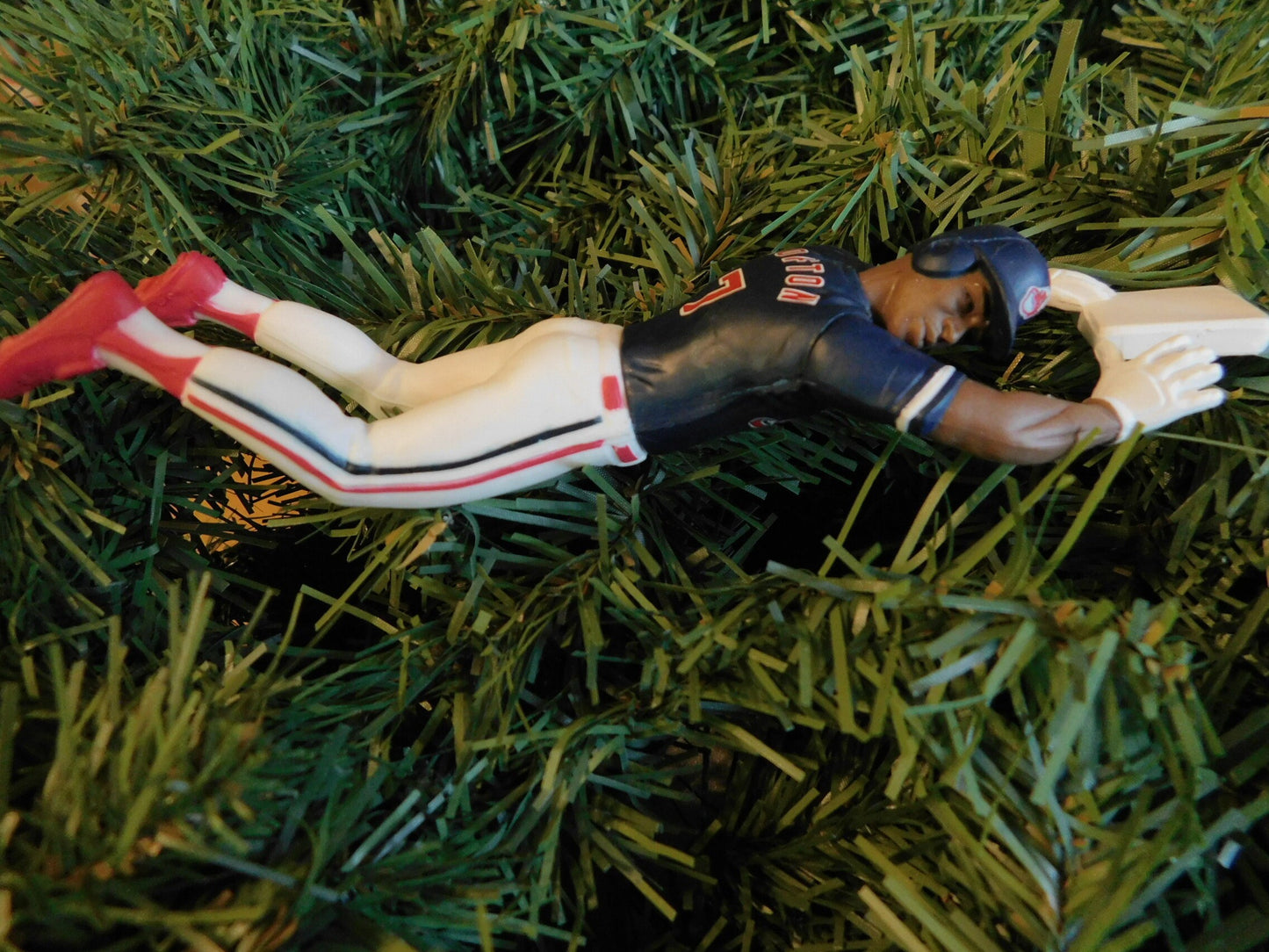 Kenny Lofton CLEVELAND INDIANS Christmas tree ornament MLB baseball xmas figure unique gift