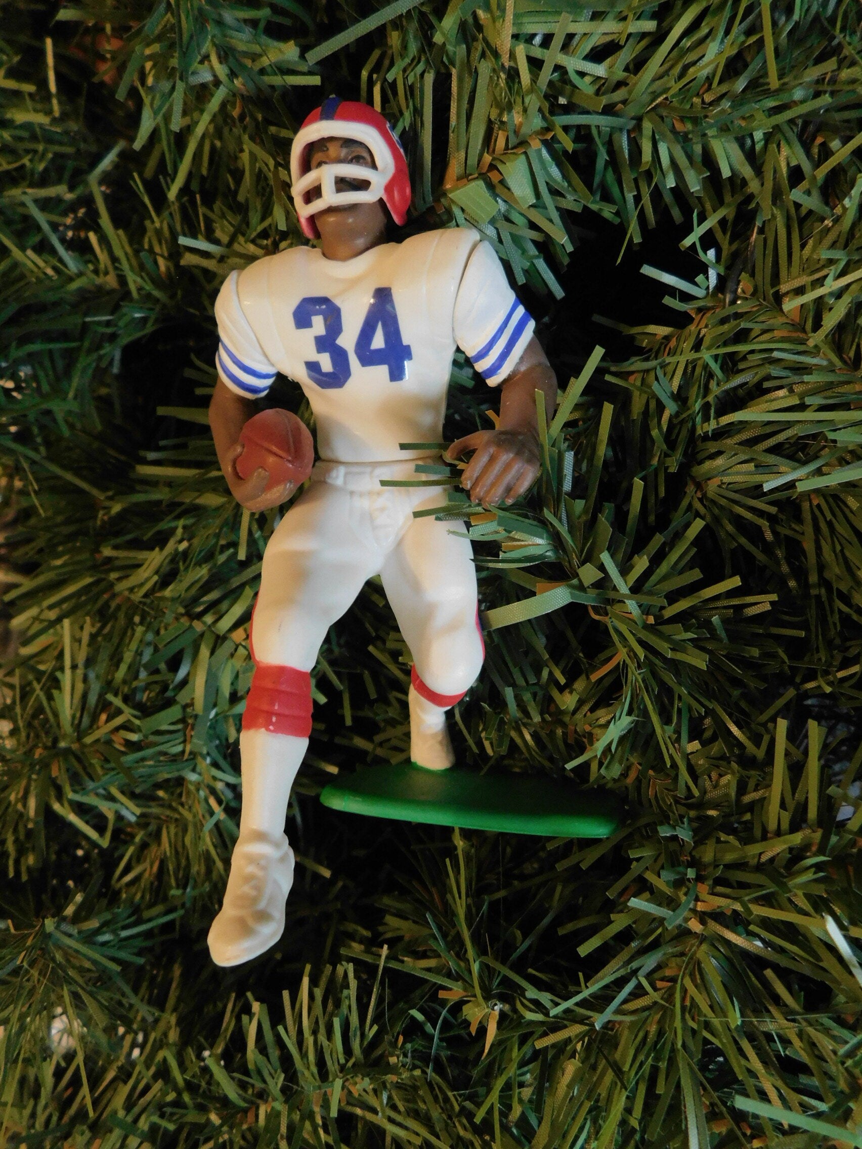 Thurman Thomas BUFFALO BILLS Ornament Christmas Tree Decoration NFL football unique gift idea