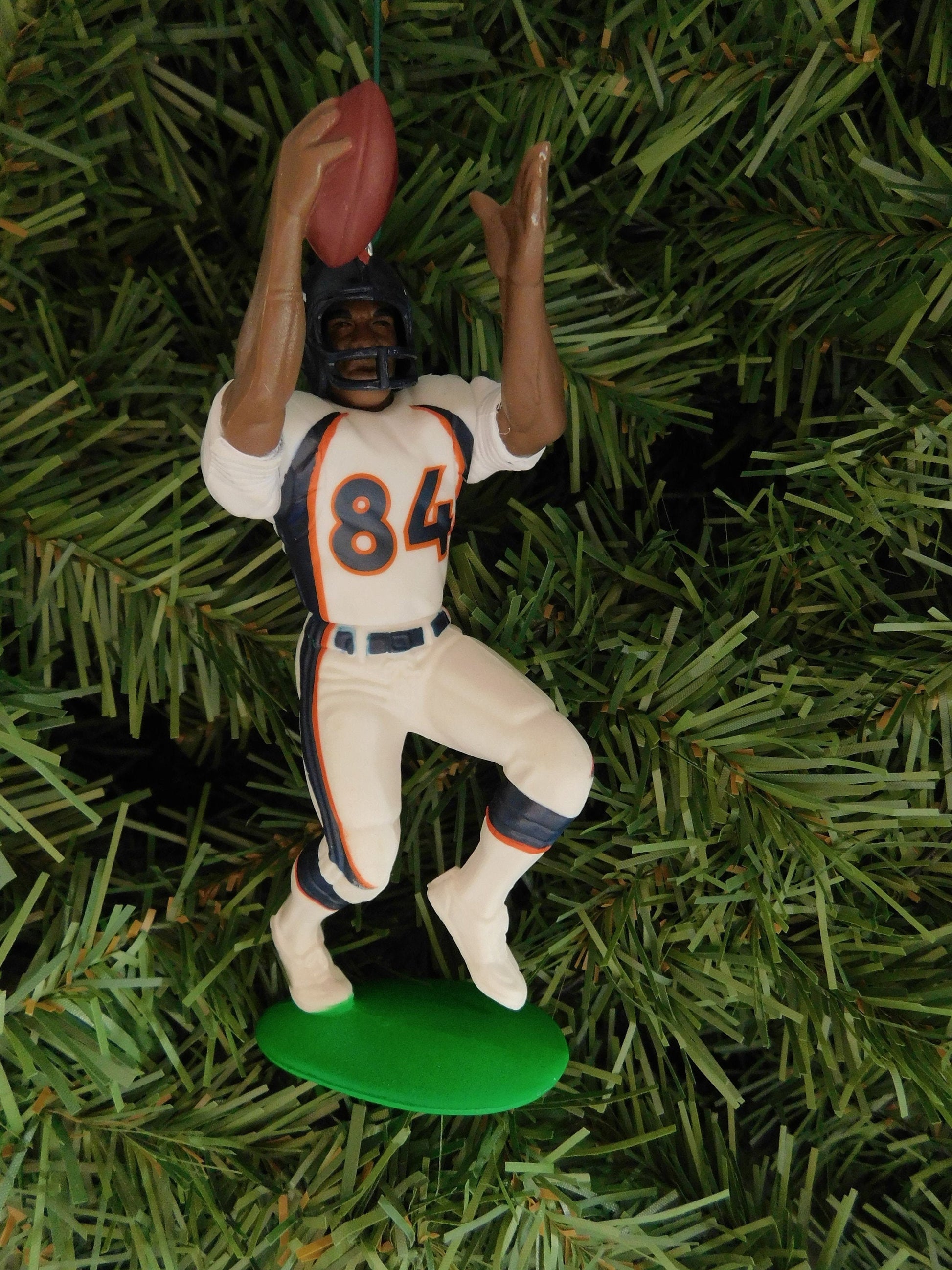 Shannon Sharpe DENVER BRONCOS Ornament Christmas Tree Decoration NFL Football Unique Gift Idea