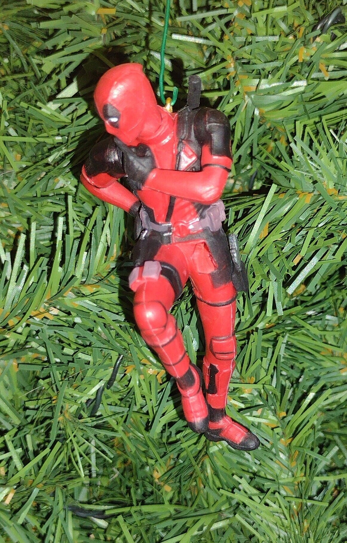 Deadpool Christmas Ornament fun gift idea xmas tree unique gift idea Ryan Renyolds Marvel several to choose from