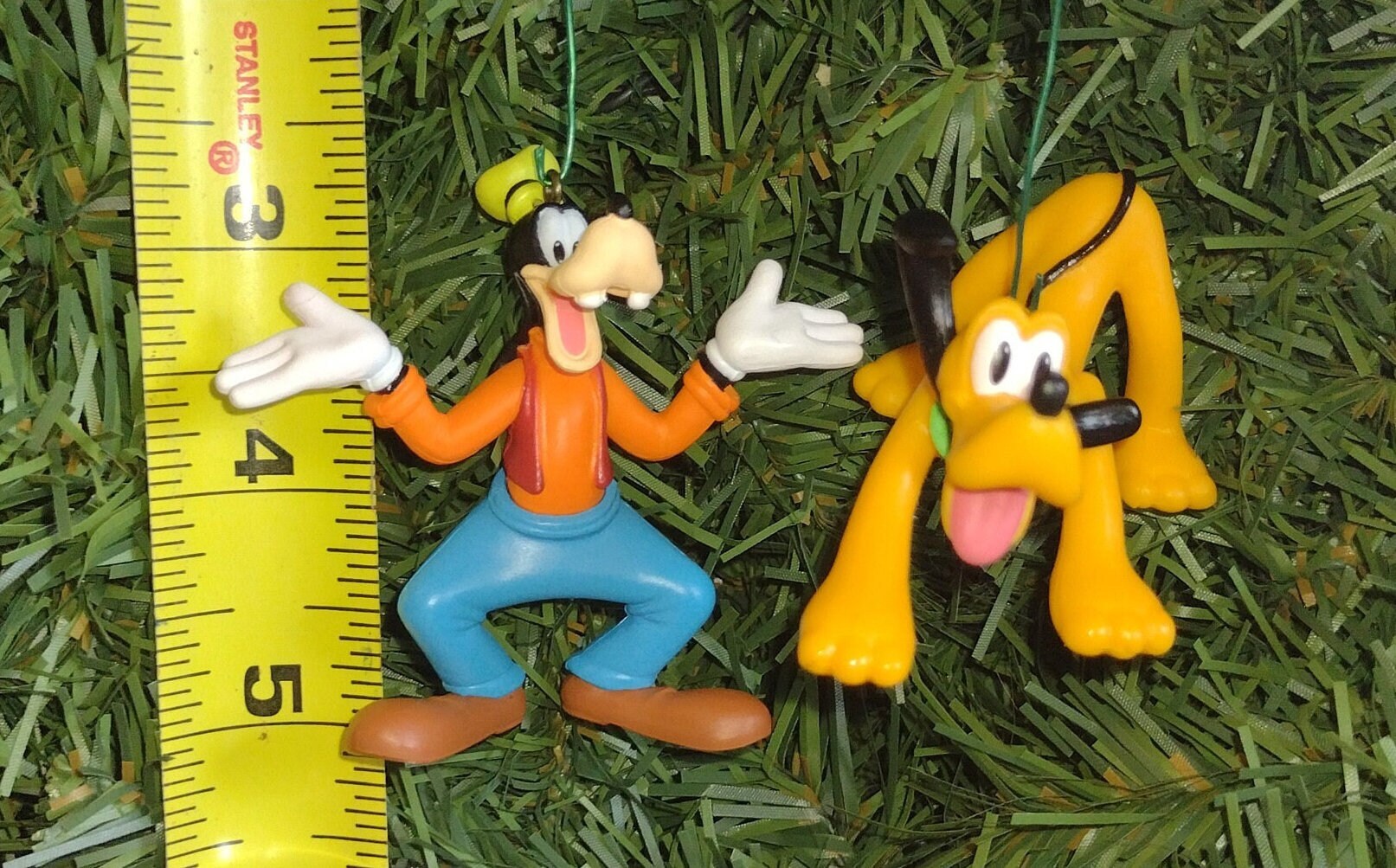 Pluto Goofy Disney Christmas ornament 2.25 inch Classic character ornaments xmas tree cute fun gift Mickey Mouse friends