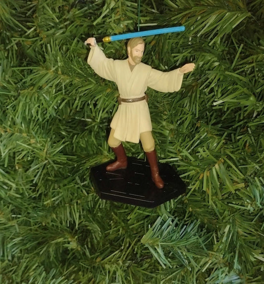 Star Wars Obi-Wan Christmas Ornament fun gift idea xmas tree cool great gift idea present for movie fan Obi Wan Kenobi