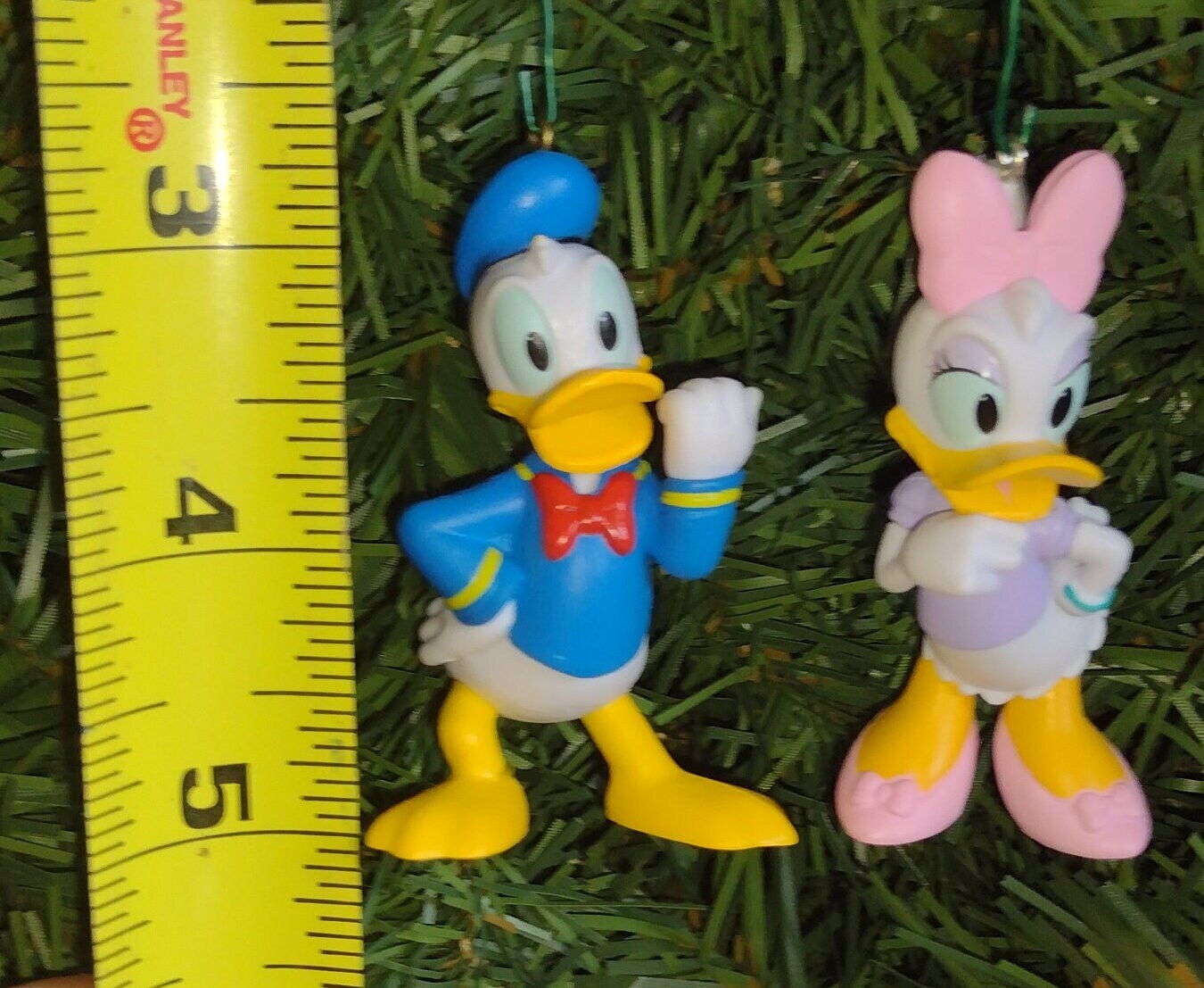 Daffy Daisy Duck Disney Christmas ornament 2.25 inch Classic character ornaments xmas tree cute fun gift Mickey Mouse friends